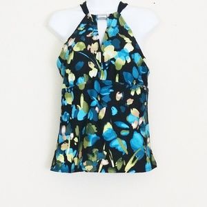 Dana Buchman Swim Top SZ-14